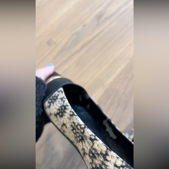 POINTED TOE SNAKESKIN FLATS FROM ALDO - Picture 10 of 10